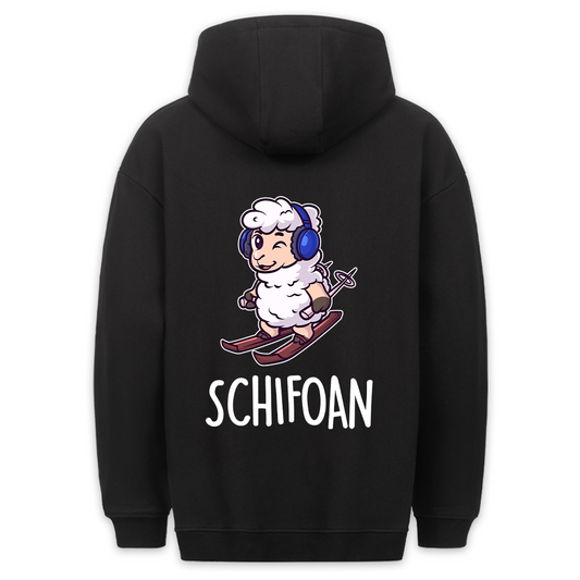 Schifoan Schaf - Hoodie Unisex Rückendruck