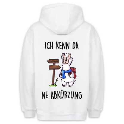 Abkürzung Lama - Hoodie Unisex Rückendruck
