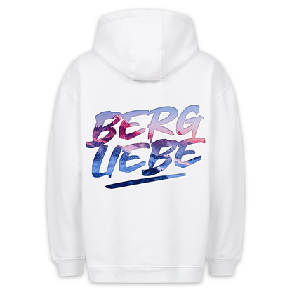 Bergliebe - Hoodie Unisex Rückendruck