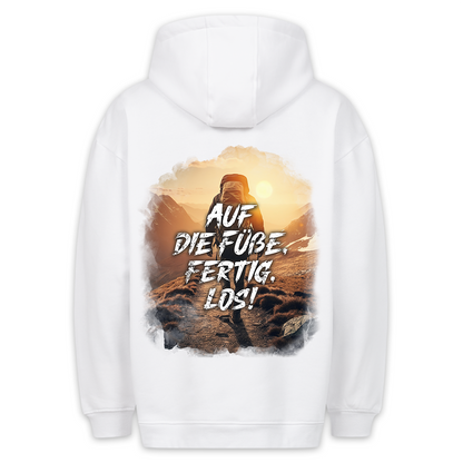 Fertig, Los - Hoodie Unisex Rückendruck