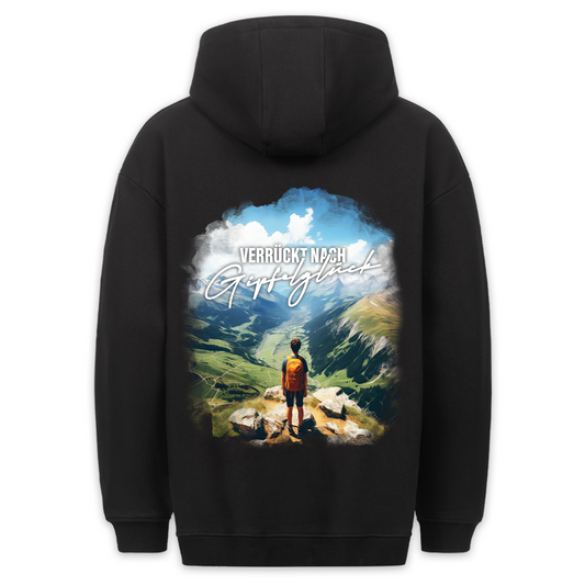 Gipfelglück - Hoodie Unisex Rückendruck
