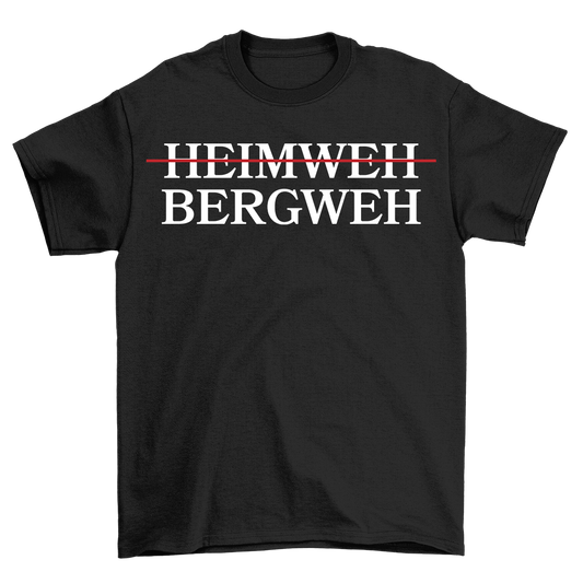 Bergweh - Shirt Unisex
