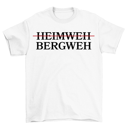 Bergweh - Shirt Unisex