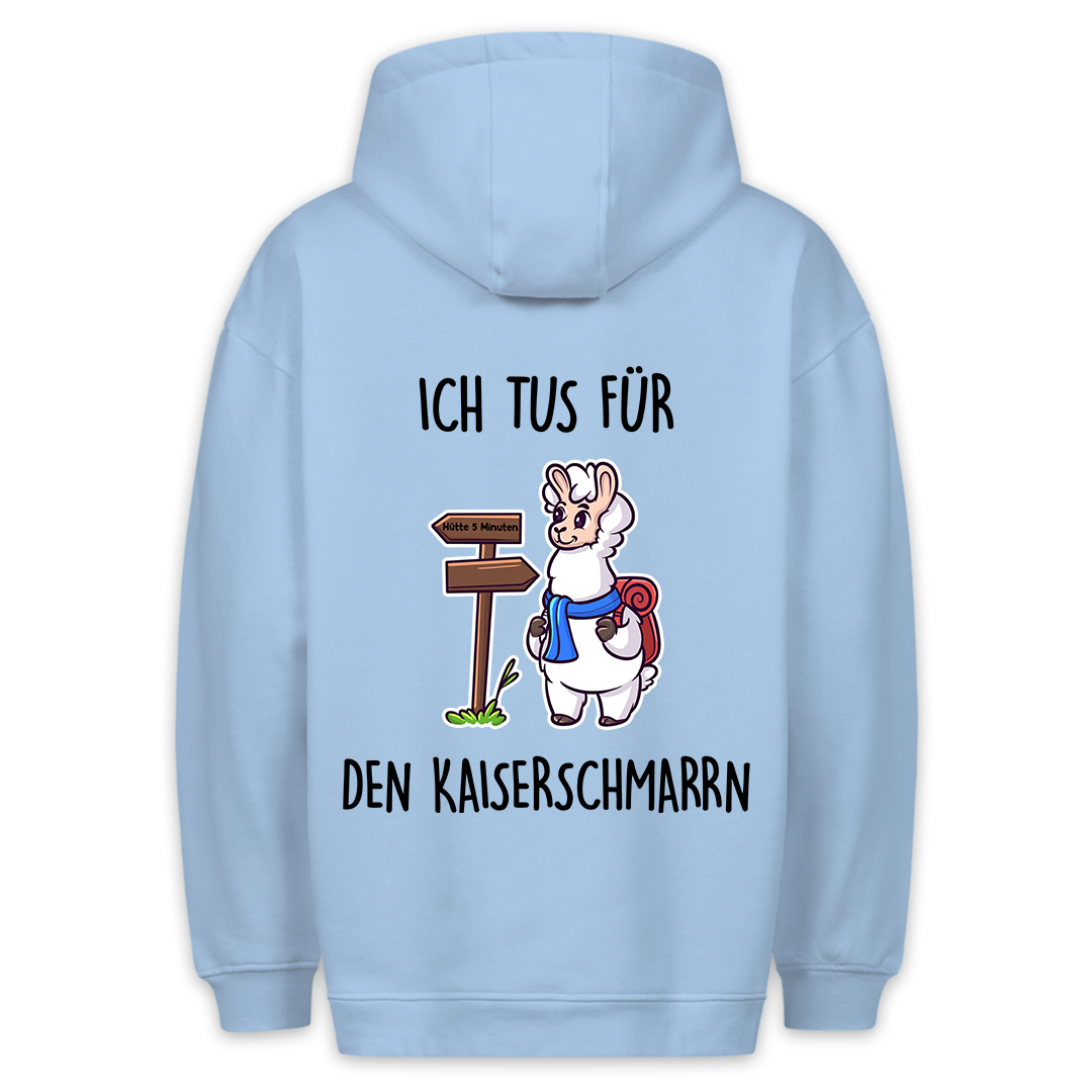 Kaiserschmarrn Lama - Hoodie Unisex Rückendruck