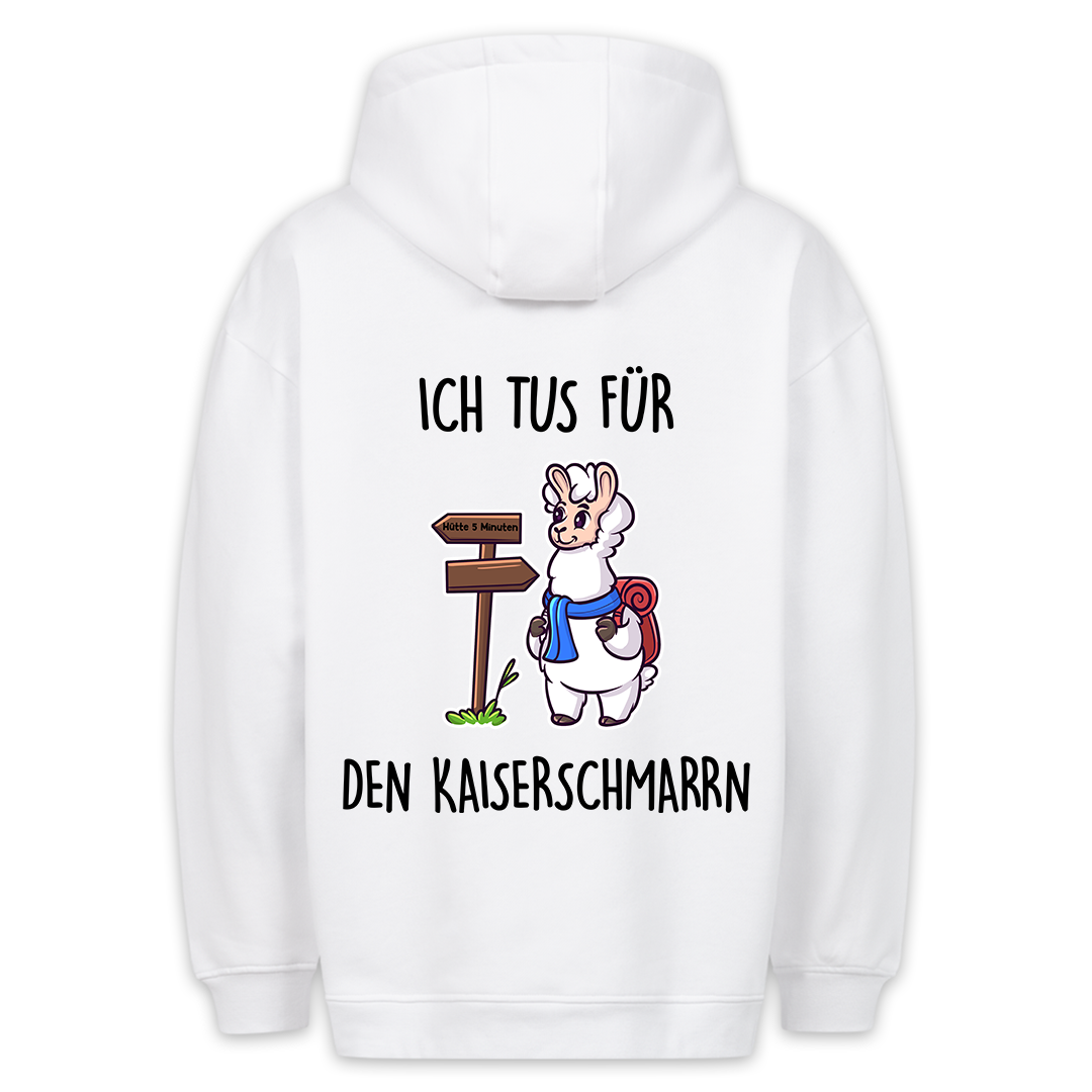 Kaiserschmarrn Lama - Hoodie Unisex Rückendruck