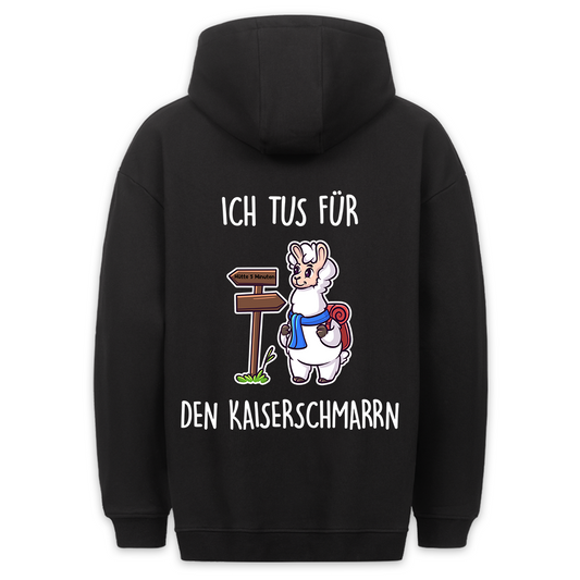 Kaiserschmarrn Lama - Hoodie Unisex Rückendruck