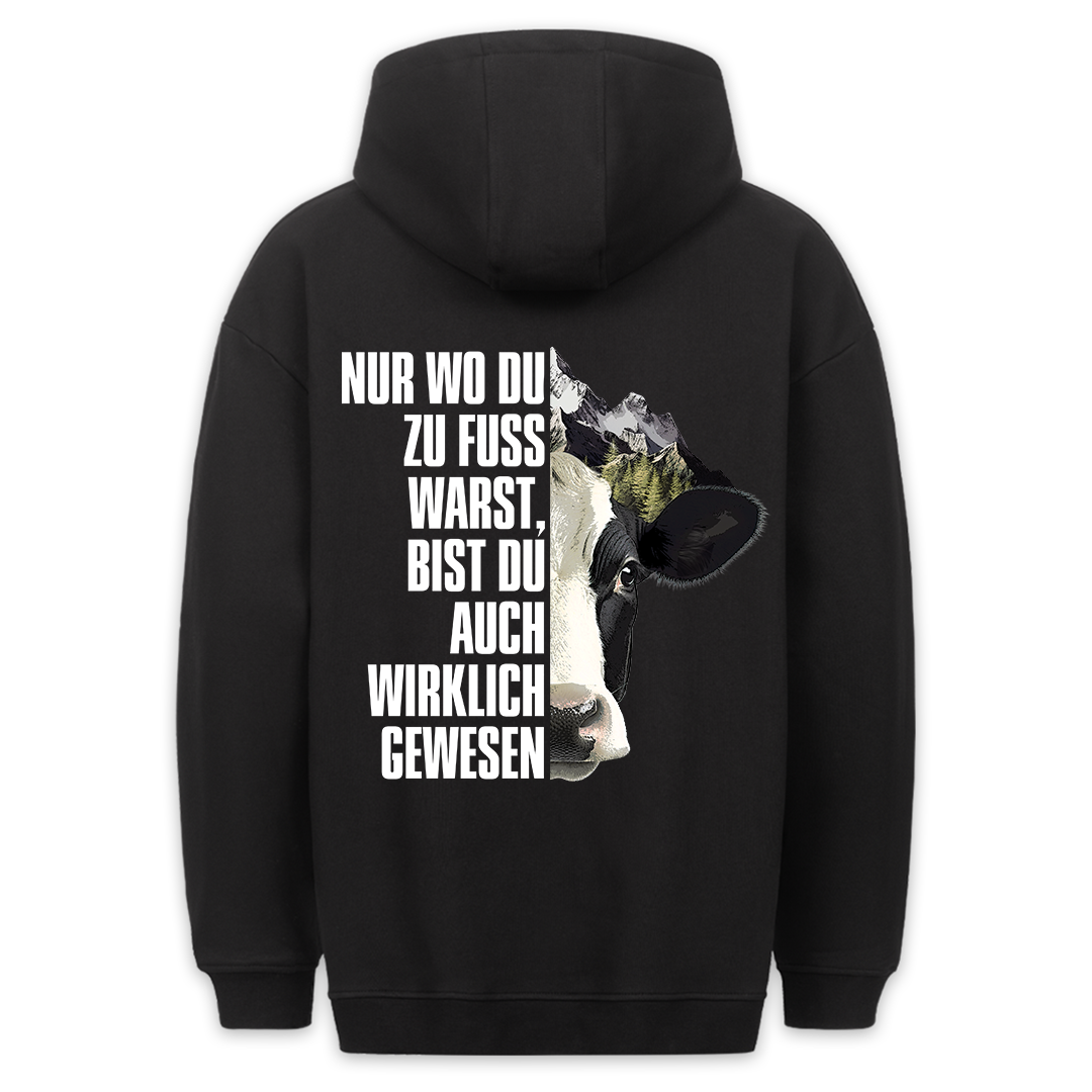 Kuh - Hoodie Unisex Rückendruck