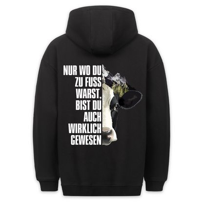 Kuh - Hoodie Unisex Rückendruck