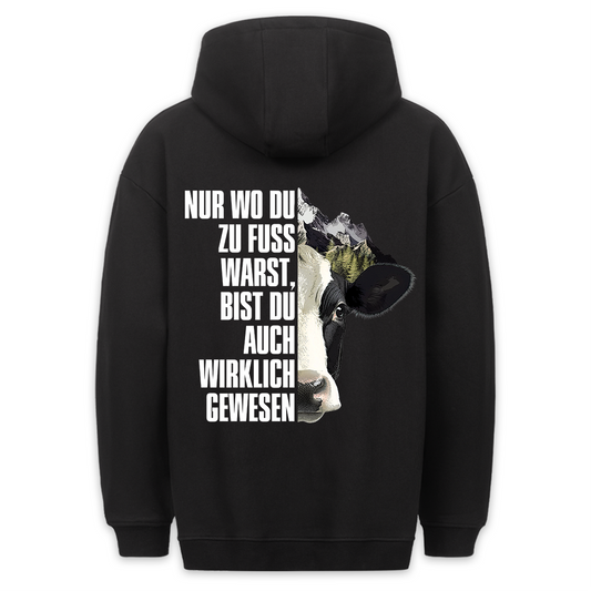 Kuh - Hoodie Unisex Rückendruck