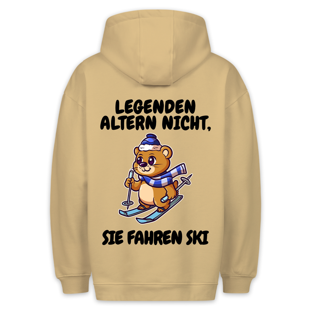 Legenden - Hoodie Unisex Rückendruck