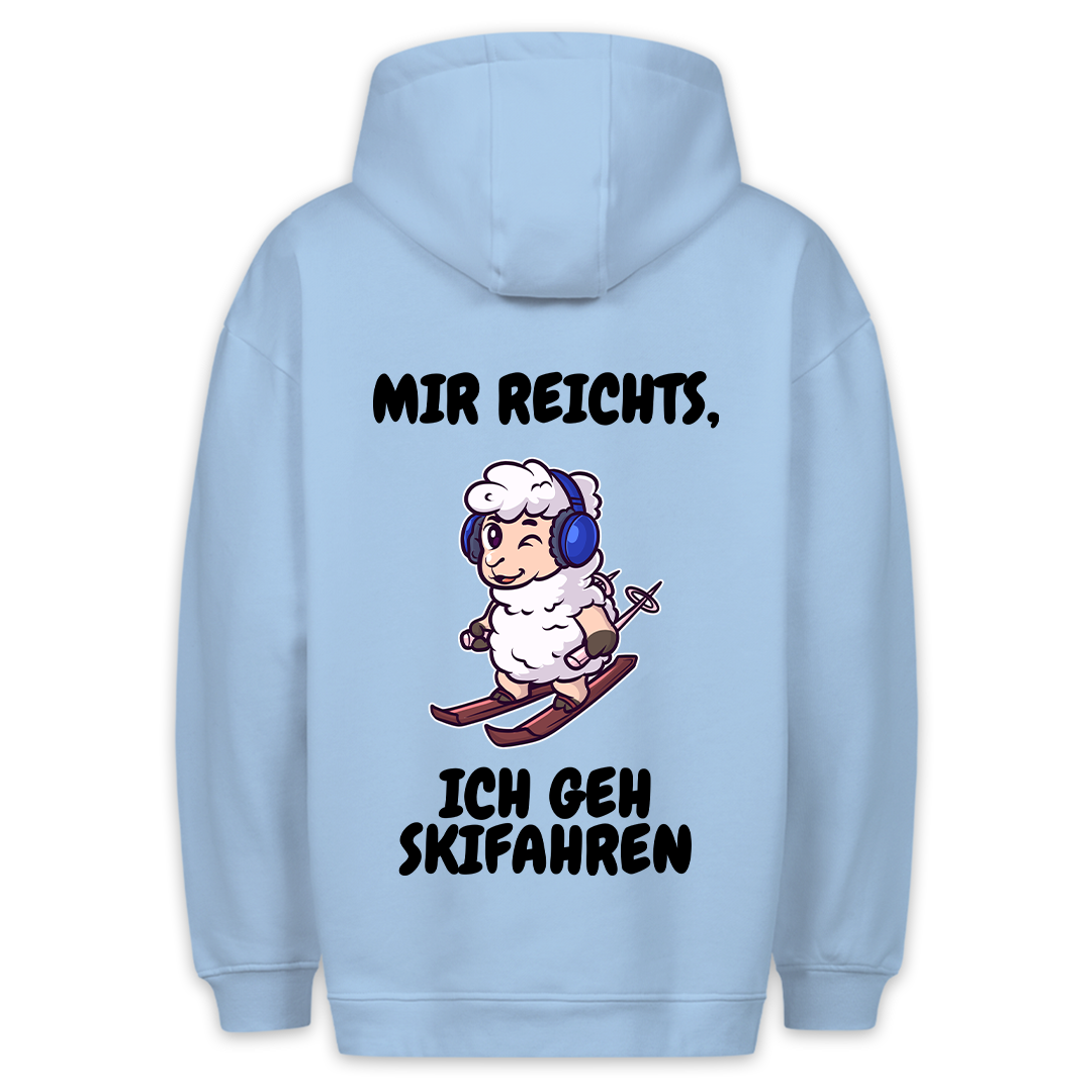 Mir reichts Schaf - Hoodie Unisex Rückendruck