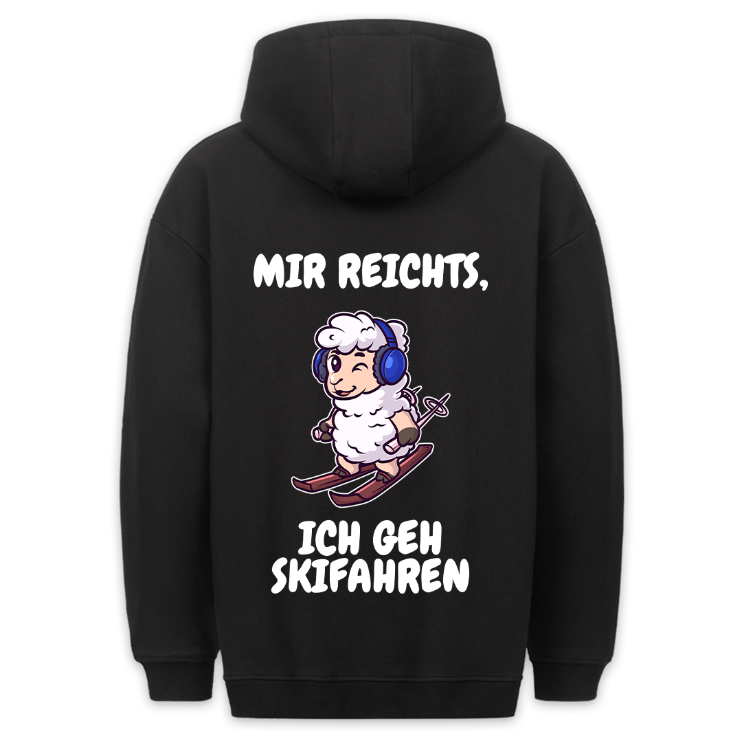 Mir reichts Schaf - Hoodie Unisex Rückendruck