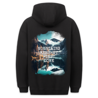 Mountain Love - Hoodie Unisex Rückendruck