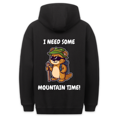 Mountain Time - Hoodie Unisex Rückendruck