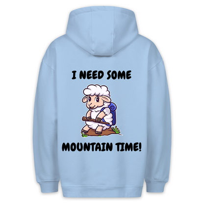 Mountain Time Schaf - Hoodie Unisex Rückendruck
