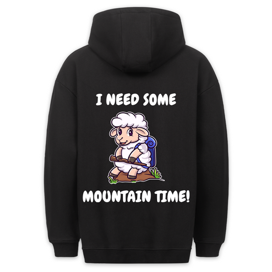 Mountain Time Schaf - Hoodie Unisex Rückendruck