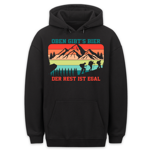 Oben gibt´s Bier - Hoodie Unisex