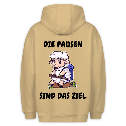 Pause - Hoodie Unisex Rückendruck