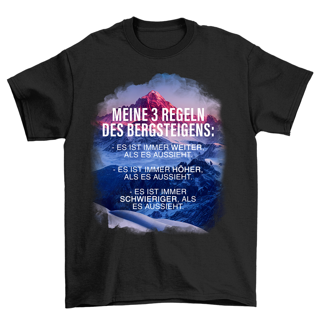 3 Regeln - Shirt Unisex