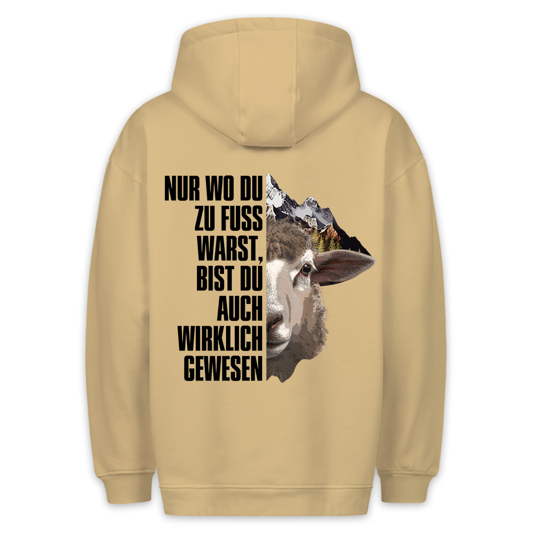 Schaf - Hoodie Unisex Rückendruck
