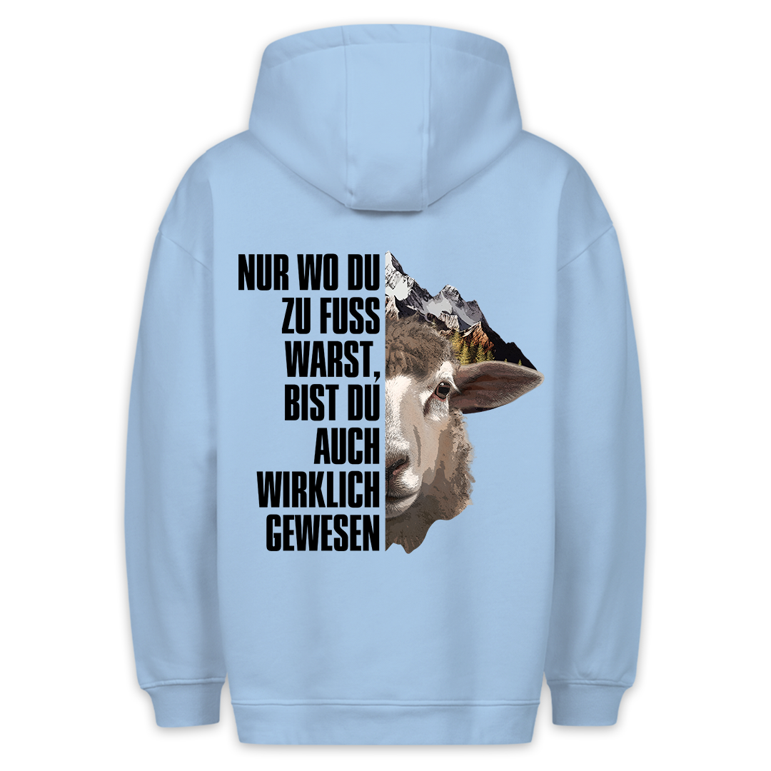 Schaf - Hoodie Unisex Rückendruck