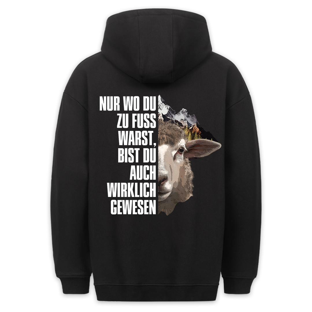 Schaf - Hoodie Unisex Rückendruck