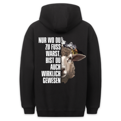 Schaf - Hoodie Unisex Rückendruck