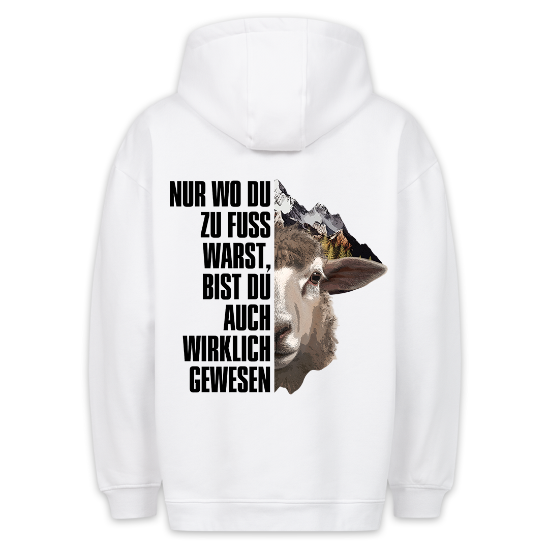 Schaf - Hoodie Unisex Rückendruck