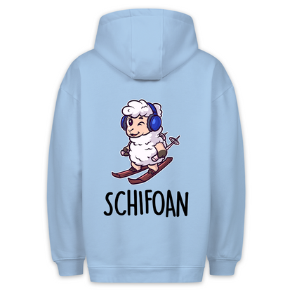 Schifoan Schaf - Hoodie Unisex Rückendruck