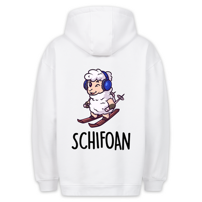 Schifoan Schaf - Hoodie Unisex Rückendruck
