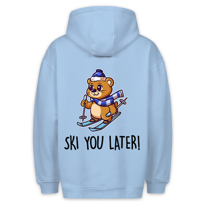 Ski you later - Hoodie Unisex Rückendruck