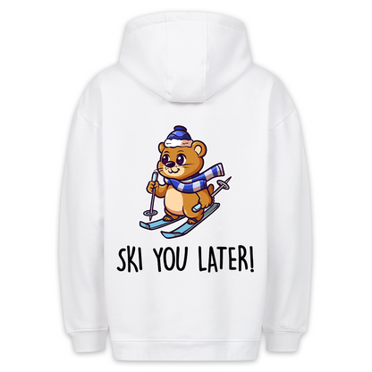 Ski you later - Hoodie Unisex Rückendruck