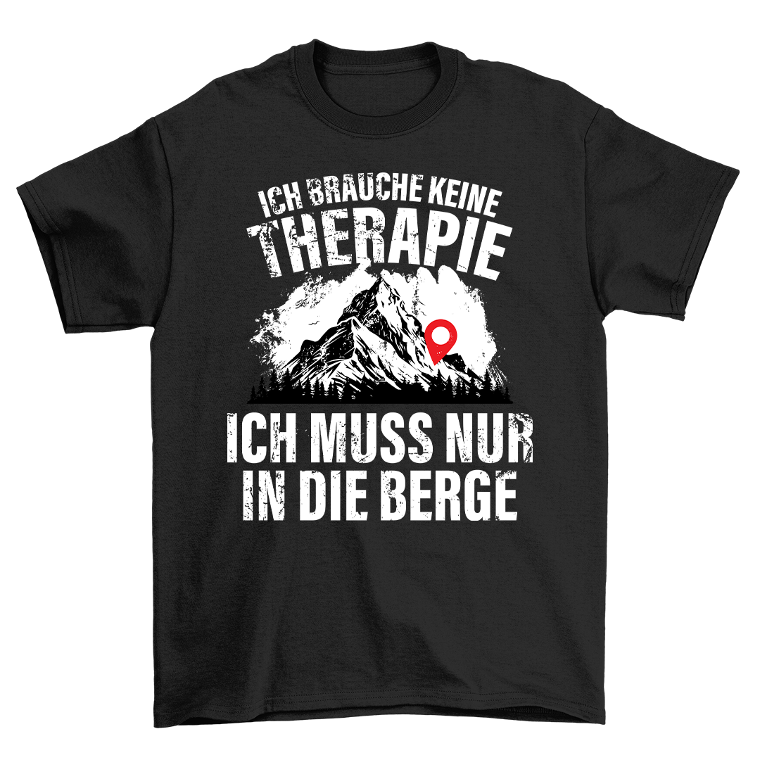 Therapie Berge - Shirt Unisex