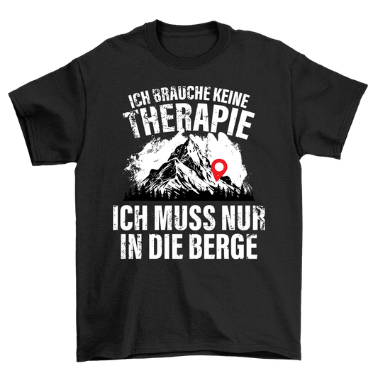 Therapie Berge - Shirt Unisex