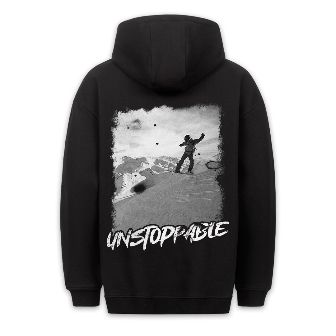 Unstoppable - Hoodie Unisex Rückendruck