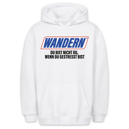 Wandern - Hoodie Unisex Rückendruck