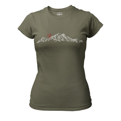 Bergherz T-Shirt Damen