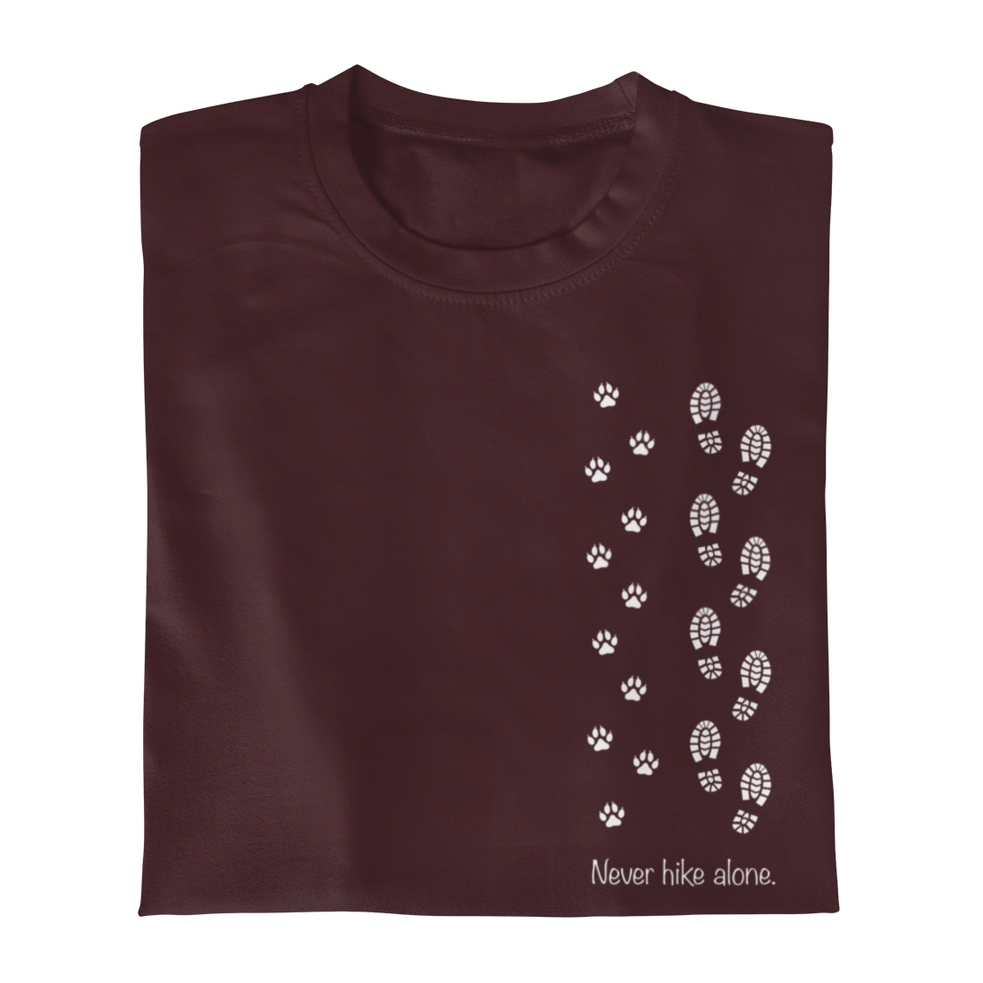 Never Hike Alone T-Shirt Damen