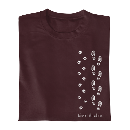 Never Hike Alone T-Shirt Damen