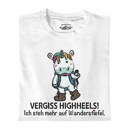 Vergiss Highheels T-Shirt Damen